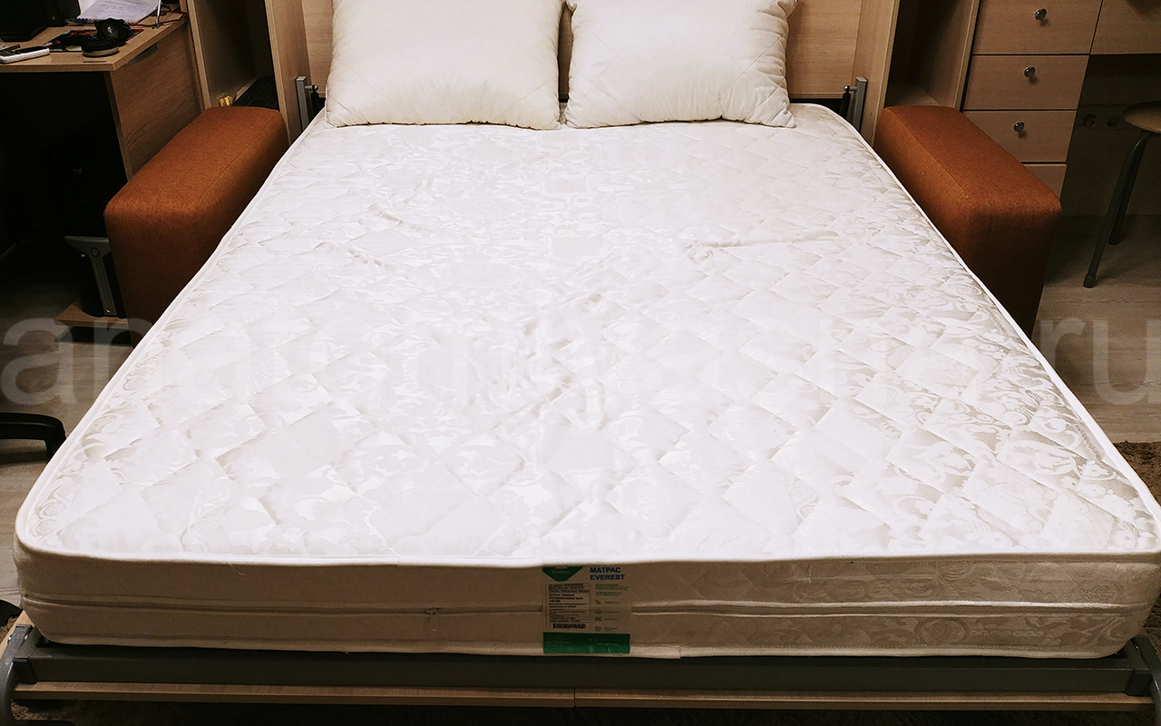 отзыв о Матрас Everest Ноу спринг Рестролл латекс мини фото 4
