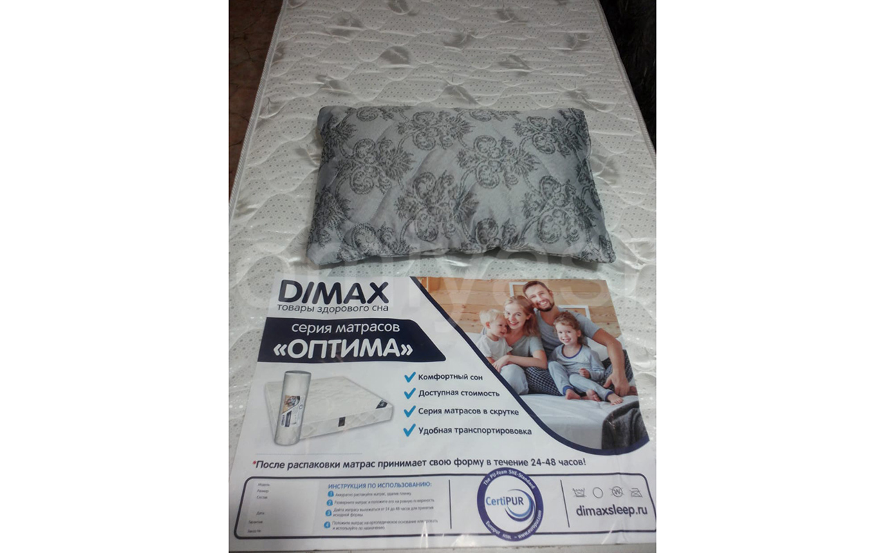 отзыв о Матрас Dimax Оптима Премиум 3 фото 5